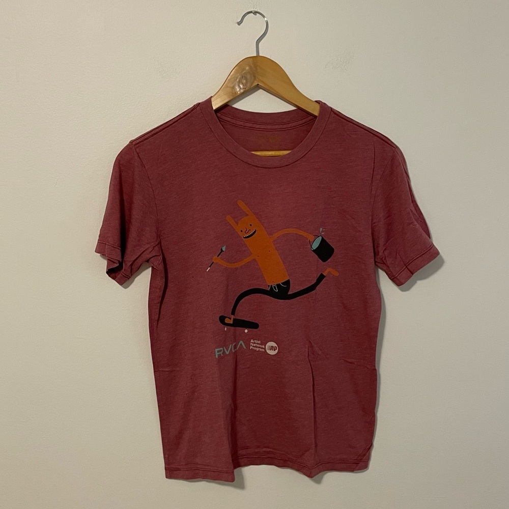 RVCA Artist Series Pink T-Shirt